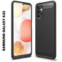 Samsung Galaxy A32 5G karbon (carbon) mintás szilikon tok, fekete - mobshop.hu