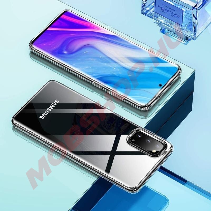 Samsung Galaxy S20 prémium szilikon telefontok 2mm, ÁTLÁTSZÓ - mobshop.hu