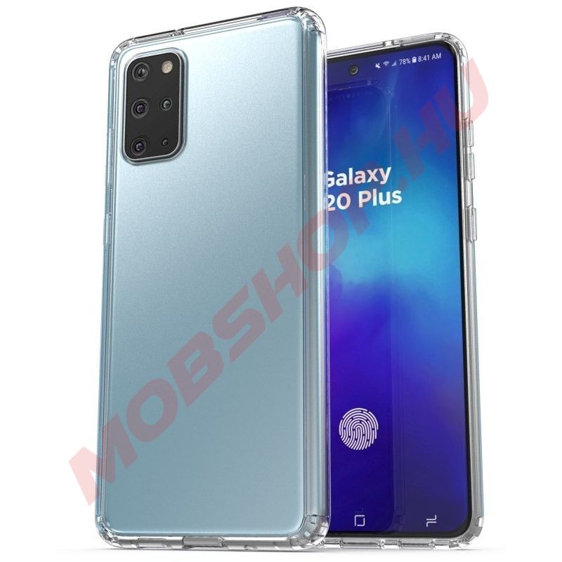Samsung Galaxy S20 PLUS szilikon telefontok ÁTLÁTSZÓ - mobshop.hu