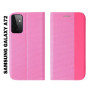 Samsung Galaxy A72 oldalra nyíló shelter flip tok, pink - mobshop.hu
